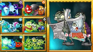 PvZ 2 Gameplay | Random Mint Plant Team Vs Sunday Edition Zombie LEVEL 10 - Which Plant Team's Best