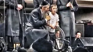 Avraham Fried gets destroyed by a kid in a wheelchair
