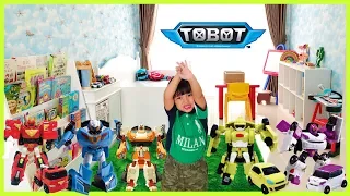 Mainan Petak Umpet Sama Tobot C D R W X Y Zero & X Evolution | Hide & Seek with Transformer Robots