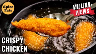 SUPER CRISPY CHICKEN TENDERS | SPICY CRISPY CHICKEN TENDERS | CHICKEN TENDERS RECIPE