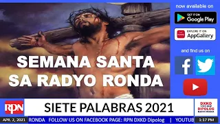 SIETE PALABRAS 2021 | APRIL 2, 2021