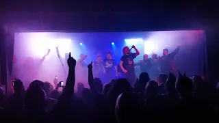 'SEX &  VIOLENCE stage invasion The Exploited, @ the hairy dog ,9/3/18