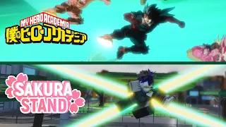 My Hero Academia VS. Sakura Stand DEKU MOVES! (Updated)