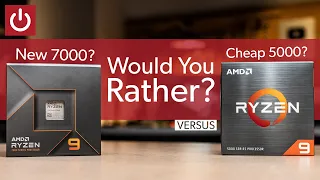 Buy New Ryzen 7000 Or Cheap Ryzen 5000?