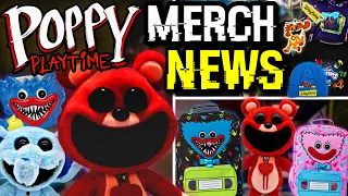 NEW Smiling Critters Merch, Bobby Bearhug Plush, Backpacks & MORE! [Poppy Playtime Merch News]