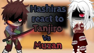 ||•Hashiras react to Tanjiro vs Muzan•|| Part 2 of "Hashiras react to Demons" ||