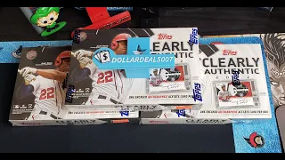 2022 Topps Clearly Authentic Baseball 3 Box opening - Time for the Swan to make an appearance 🦢