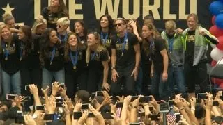 New York City Will Host Parade for Women's World Cup Champions!