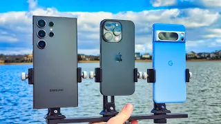 Galaxy S24 Ultra vs iPhone 15 Pro vs Pixel 8 Pro: Camera Test Comparison!