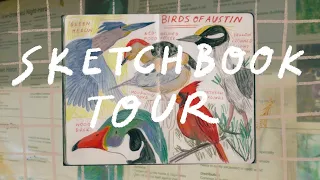 Austin Through My Sketchbook Tour ✧･ﾟArt Vlog