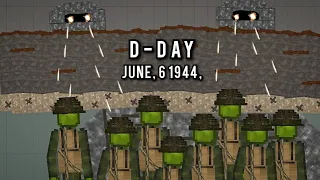 D-Day || Melon Playground || ( Remake ) WW2