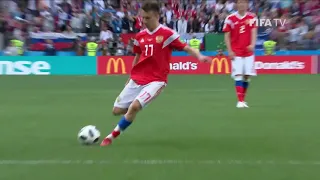 70 Aleksandr GOLOVIN Goal   Russia  v Saudi Arabia   MATCH 1