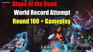 Blood of the Dead World Record Attempt - Round 137 Normal Difficulty - Live Stream - Flawless