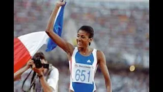 Final 400 m women barcelona 1992 commentaire patrick montel