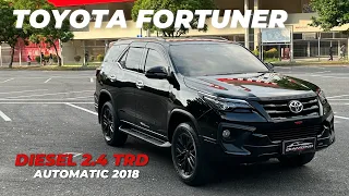 TOYOTA FORTUNER 2.4 TRD DIESEL AT 2018, TANGAN PERTAMA