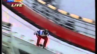 Franci Petek - Terrible Crash - Oslo 1995 - Cancelled competition