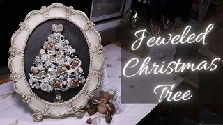 Jeweled Christmas Tree / DIY Christmas Crafts