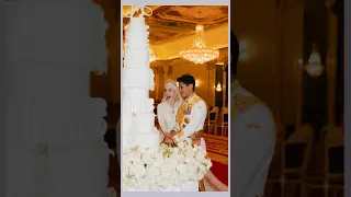 Princess Anisha & Prince Mateen released new amazing photos of their wedding. Full of Diamond.