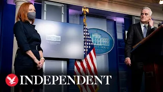 Watch again: Joe Biden's press secretary Jen Psaki holds White House briefing