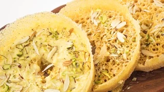 Ghevar Recipe | Perfect Halwai Style Ghewar Recipe | Rajasthani Mithai / Indian Sweets