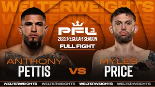 Anthony Pettis vs Myles Price | PFL 3, 2022