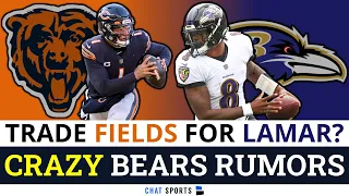 CRAZY Bears Rumors: Trade Justin Fields For Lamar Jackson? Nick Wright Proposes Chicago Bears Trade