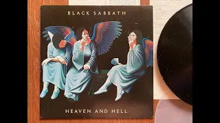 BLACK SABBATH - HEAVEN AND HELL - Wishing Well  - Die Young Vinyl - LP - Vertigo RJ-7672  JAPAN 1980
