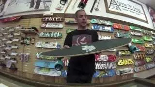 2013 Landyachtz Bamboo Totem Longboard Preview