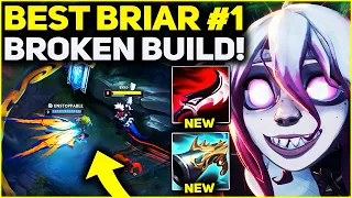RANK 1 BEST BRIAR IN THE WORLD LETHALITY ITEMS GAMEPLAY! | Season 13 League of Legends