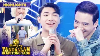 Darren imitates Gary V and Erik Santos' singing voice | Tawag Ng Tanghalan