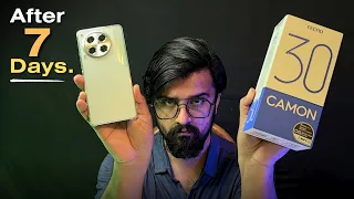 Tecno Camon 30 Review after 1 Week - 5 Reasons Why You should Buy this? Best Budget Smartphone 2024.