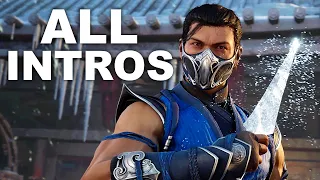 MORTAL KOMBAT 1 Sub Zero All Intros MK1