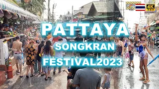 Songkran 2023 Water festival in Pattaya  soi7 soi8  april  2023 Thailand's wildest holiday partiesn