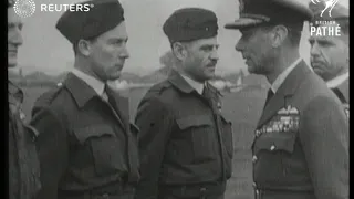 George VI inspects the 2nd British Tactical Air Force (1944)