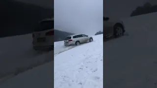 Volkswagen Passat alltrack B7  Offroad in snow