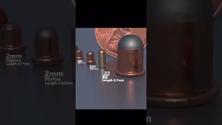 World smallest ammo comparison. Subscribe for full length video #comparison #ammo #bullet #pubg