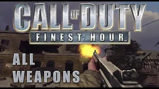 Call of Duty: Finest Hour (2004) - All weapons