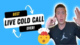 The Best Live Cold Call Breakdown on YouTube - He Booked the Appointment!