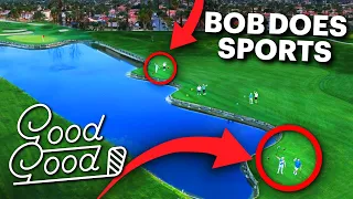 Good Good Bob Does Sports Tee Box Challenge!