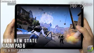 Xiaomi Pad 6 test game PUBG New State Ultra 90 FPS