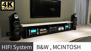 포천 고객님의 하이파이 오디오 설치기 - B&W 800 D3, MCINTOSH C1100 MC1.25KW, LINN KLIMAX DS, ESOTERIC K-03Xs, MELCO