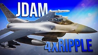 F-16C Viper Ripple Attack on 4 Markpoints Tutorial | DCS World [Outdated]