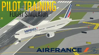 PTFS Air France Flight to Orenji! (Pilot Training Flight Simulator)