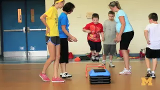 Strength and agility exercises for kids