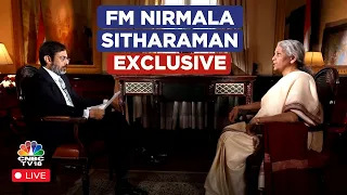 Nirmala Sitharaman LIVE | Network18 Exclusive FM Nirmala Sitharaman with Rahul Joshi | Budget