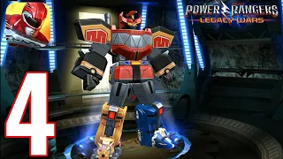 Power Rangers: Legacy Wars - Gameplay Walkthrough Part 4 - T-Rex Megazord (iOS, Android).