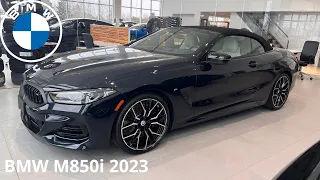 BMW M850i Cabriolet 2023 | LUXURY CAR & EXHAUST SOUND