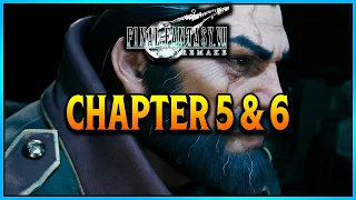 Final Fantasy 7 Remake PART 3 All Cutscenes 4K (Chapter 5 & 6)