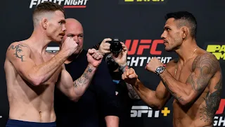 UFC Vegas 14: Weigh-in Faceoffs