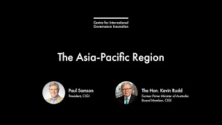 The Asia-Pacific Region: A Conversation with Kevin Rudd
